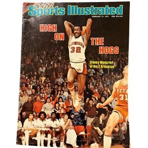 Vintage Sports Illustrate High on the Hogs Sidney Moncrief Feb 13, 1978